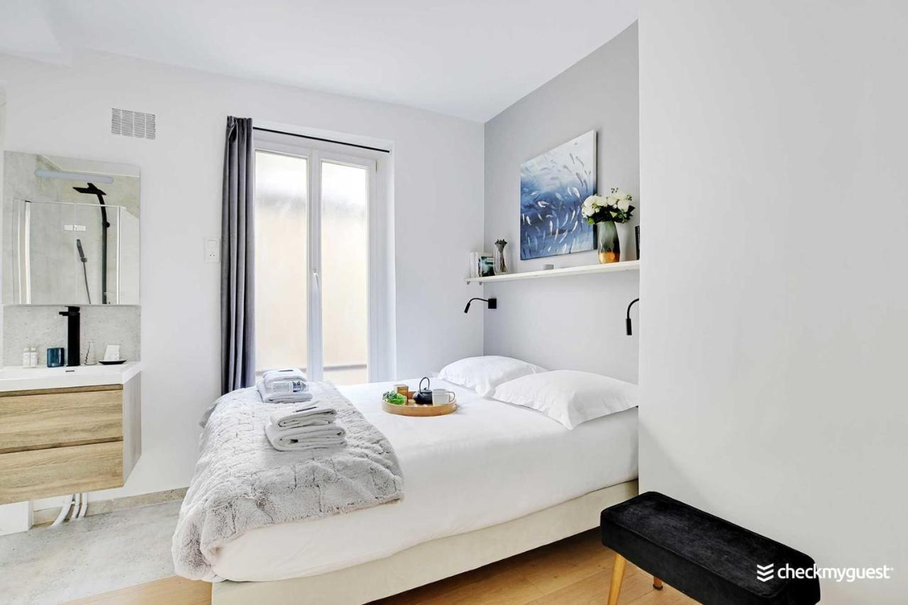 Elegant Apartment - 1Br-4P - Les Batignolles Paris Exterior foto