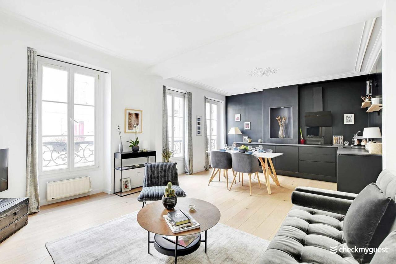 Elegant Apartment - 1Br-4P - Les Batignolles Paris Exterior foto